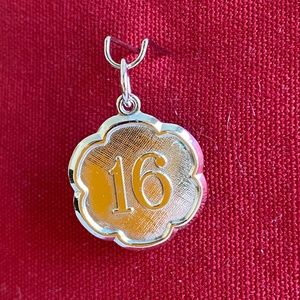 Rembrandt RQC Sterling 16 Sixteen Birthday Charm